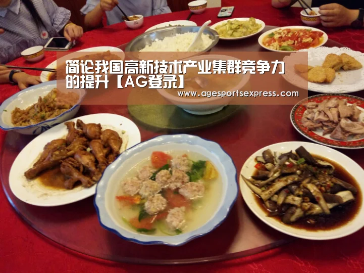 简论我国高新技术产业集群竞争力的提升【AG登录】(图1) AG滚球